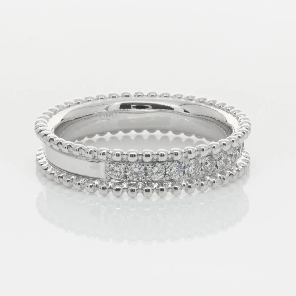 18ct White Gold .32ct Diamond Juno Ring