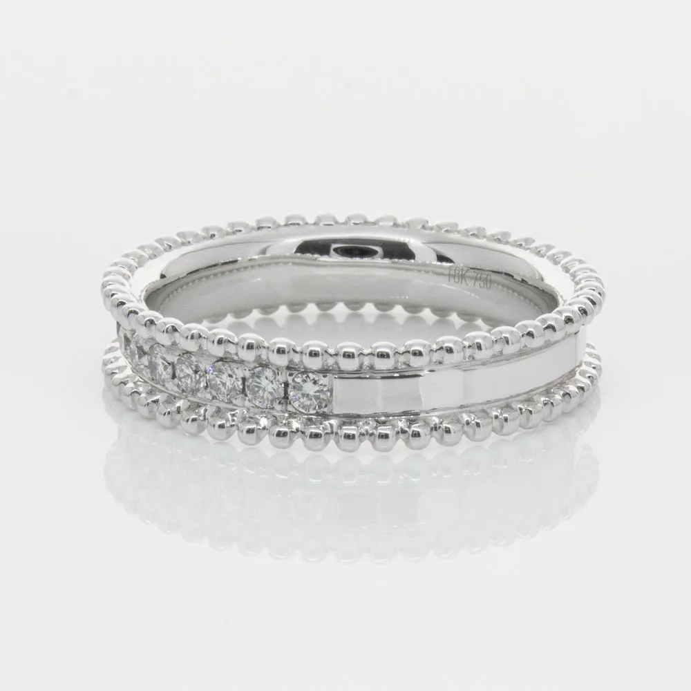 18ct White Gold .32ct Diamond Juno Ring