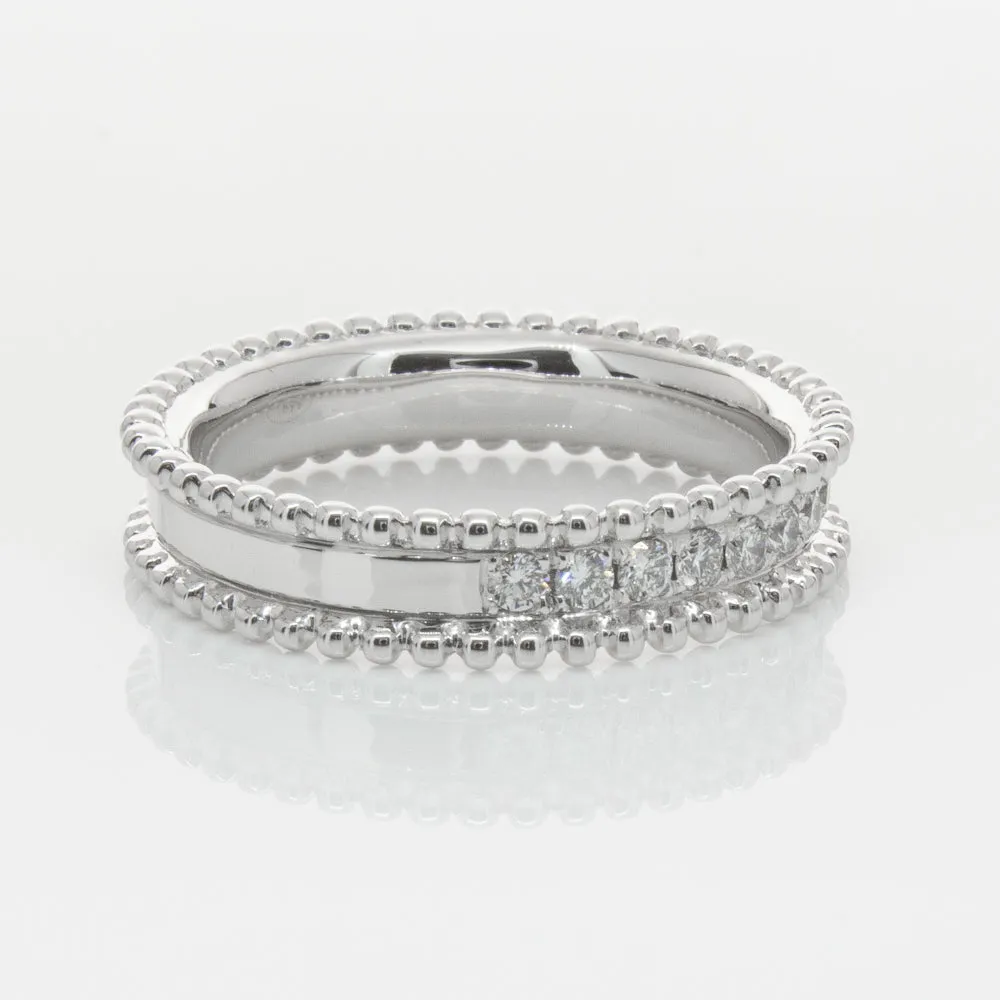 18ct White Gold .32ct Diamond Juno Ring