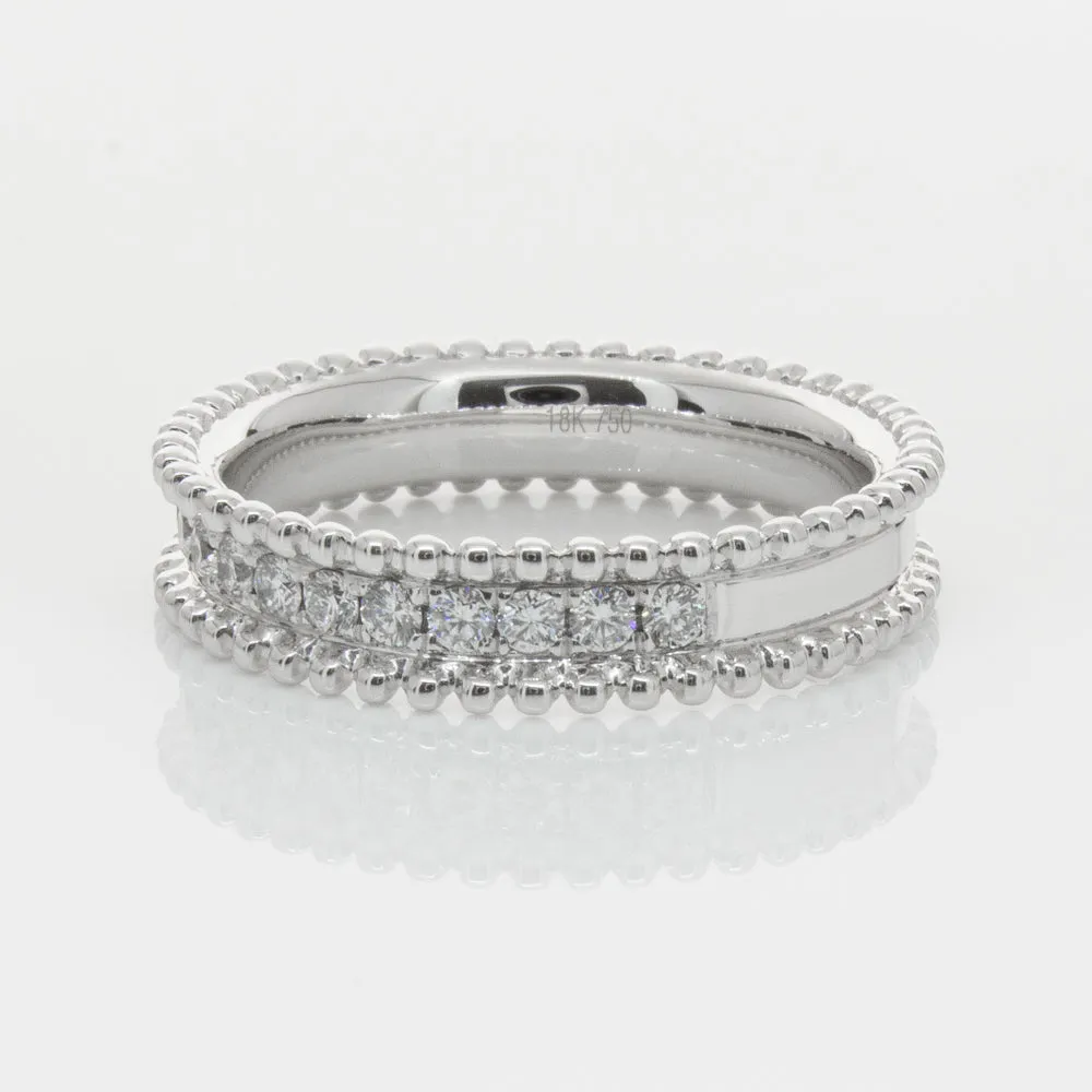 18ct White Gold .32ct Diamond Juno Ring