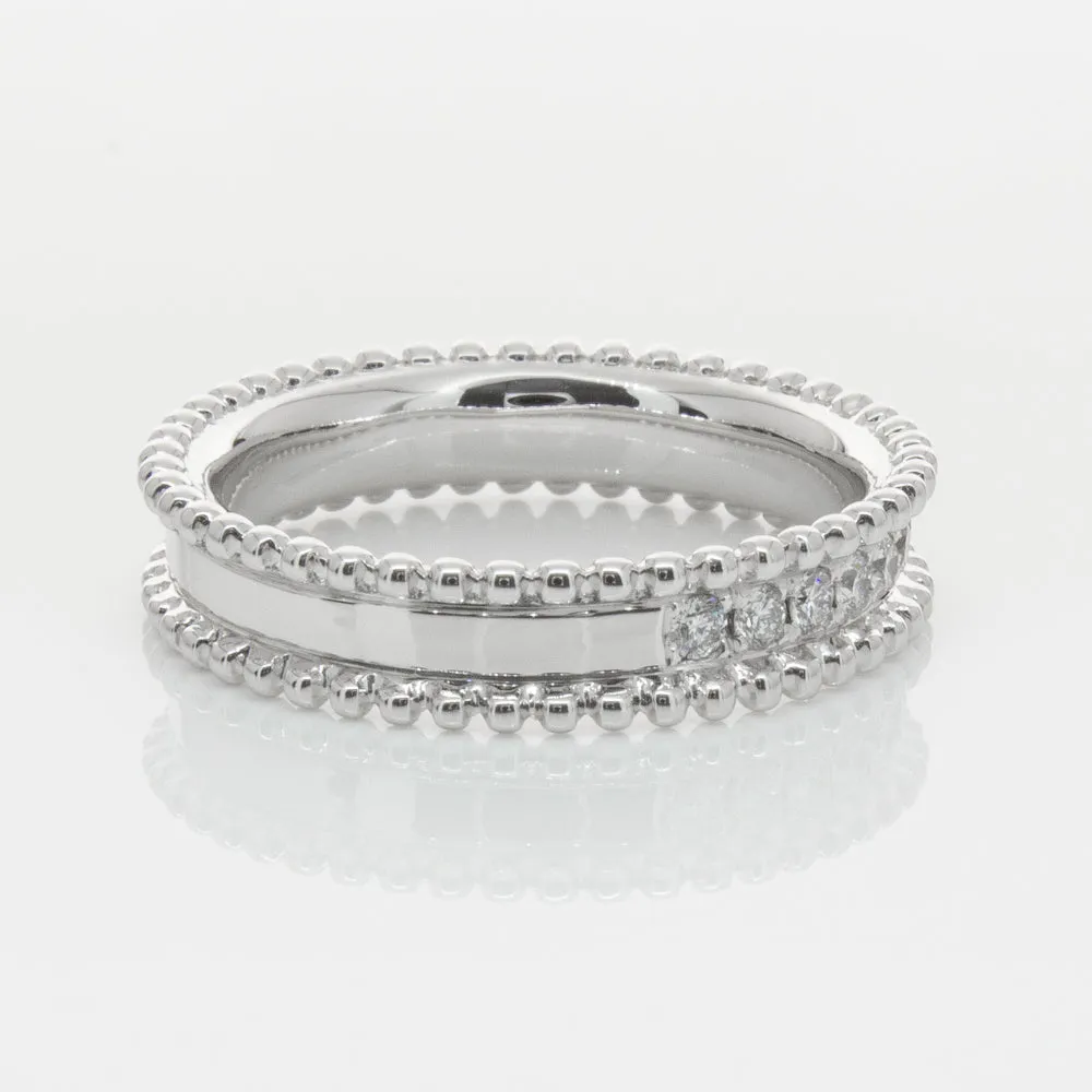 18ct White Gold .32ct Diamond Juno Ring