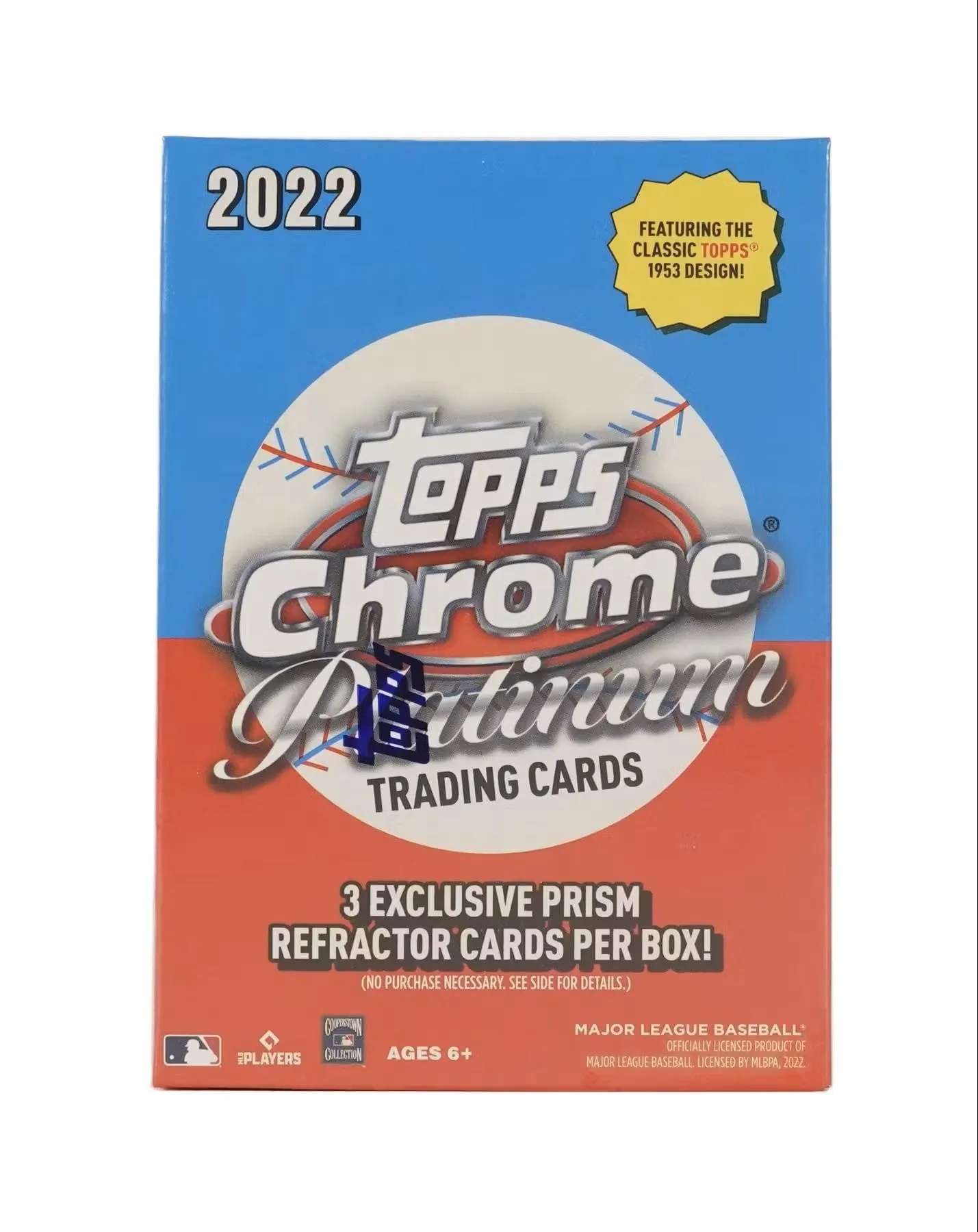 2022 Topps Chrome Platinum Anniversary Baseball 8-Pack Blaster Box