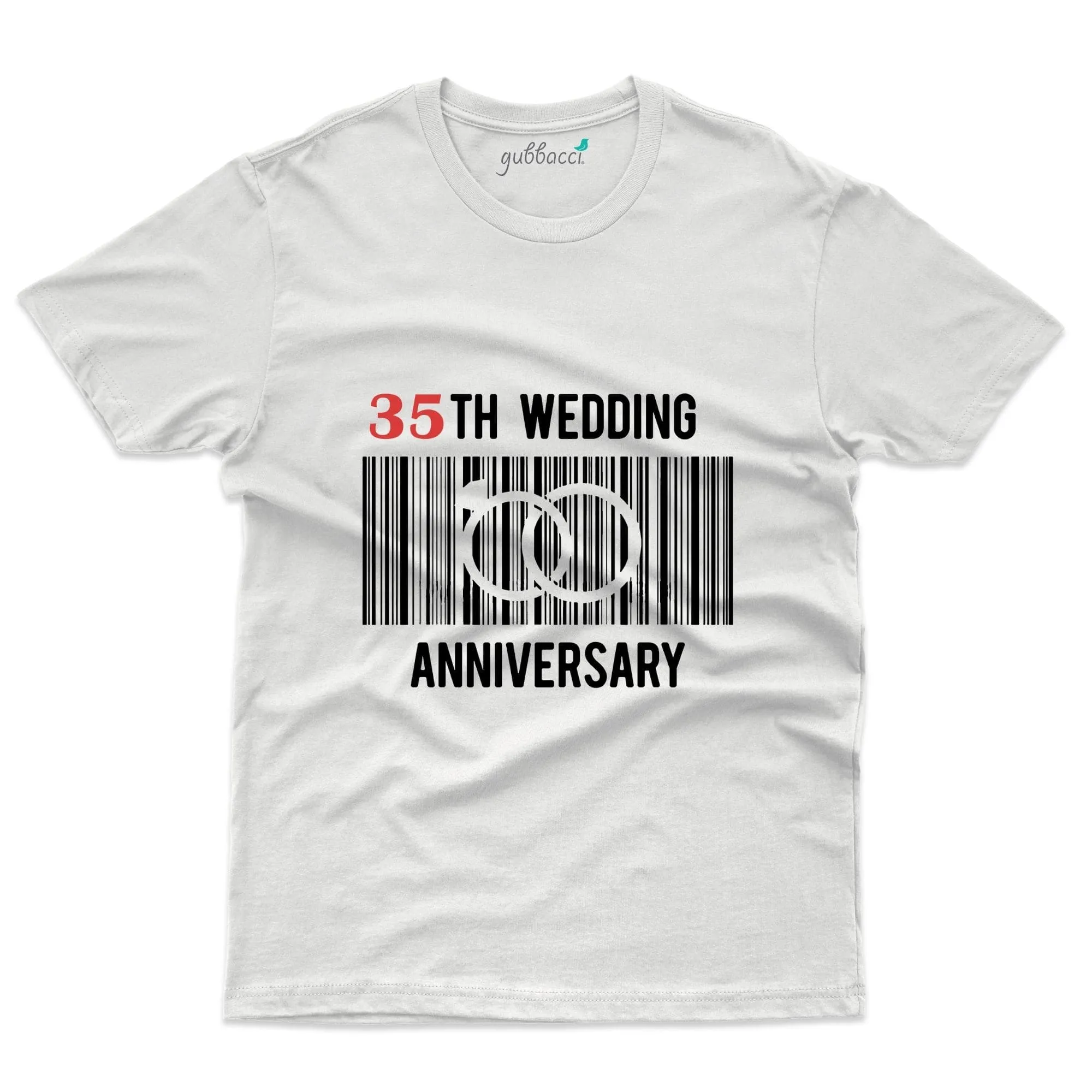 35th Wedding Anniversary T-Shirt - 35th Anniversary Collection