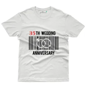 35th Wedding Anniversary T-Shirt - 35th Anniversary Collection