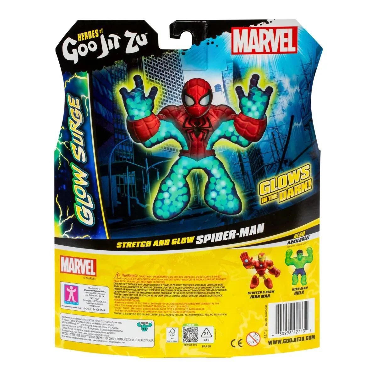 42712 HEROES OF GOO JIT ZU MARVEL S9 W1 HERO PACK - SPIDERMAN