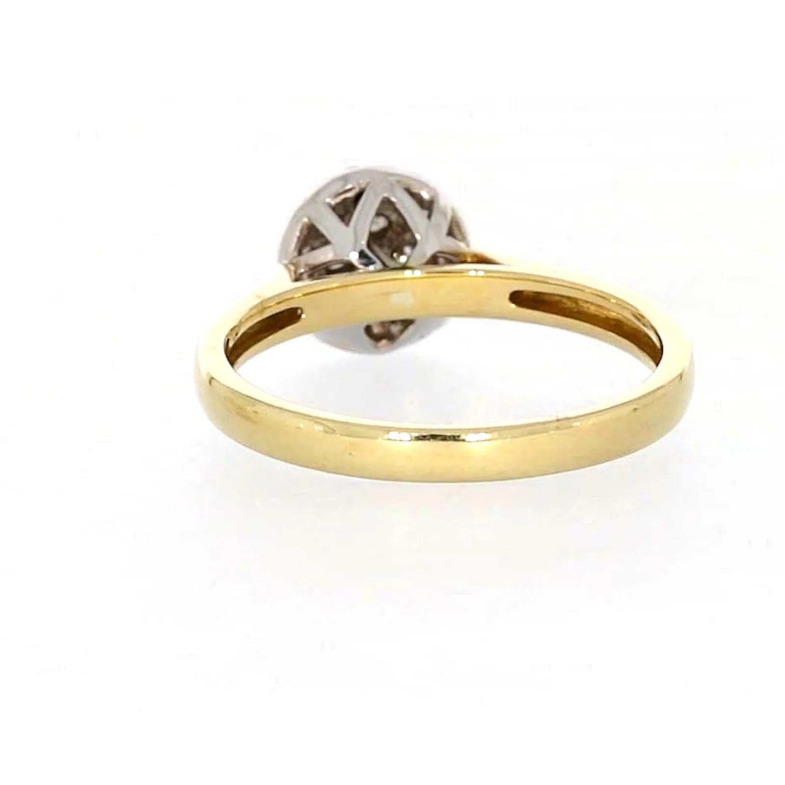 9ct Yellow Gold Round Brilliant Cut with 1/4 CARAT tw of Diamonds Ring