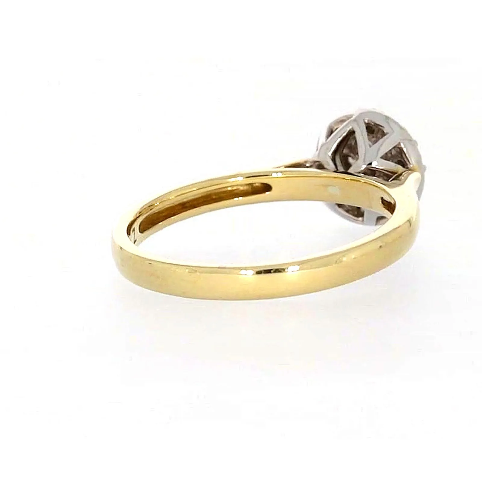 9ct Yellow Gold Round Brilliant Cut with 1/4 CARAT tw of Diamonds Ring