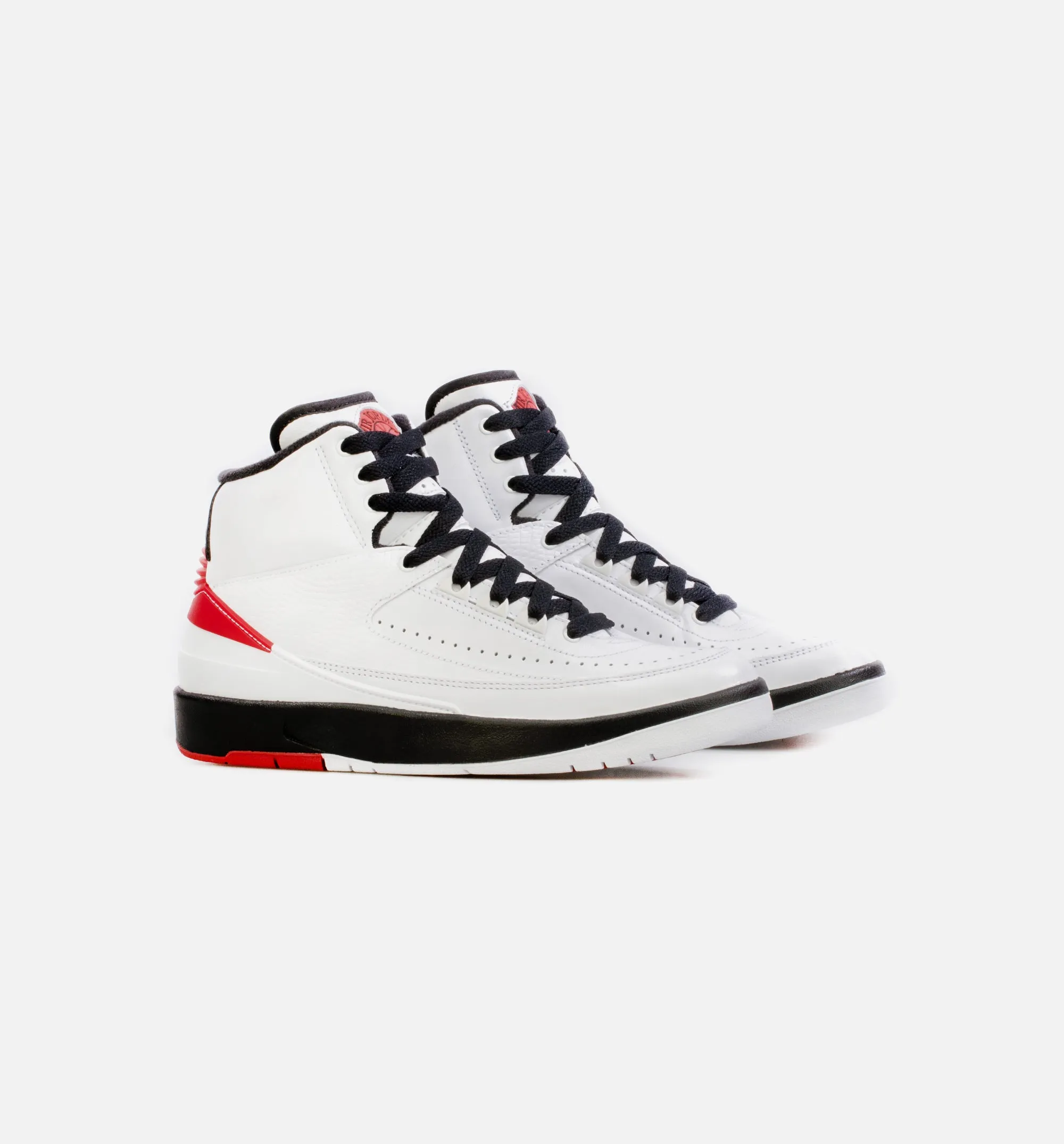 Air Jordan 2 Retro Chicago Grade School Lifestyle Shoe - White/Red