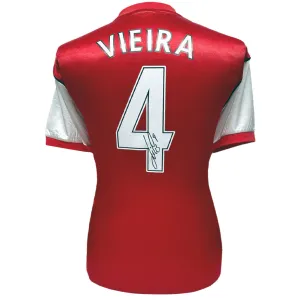 Arsenal FC Vieira Signed Shirt - 2020-2021 Replica