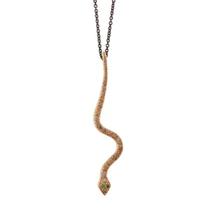 Big Snake Pendant P-CHD-TS