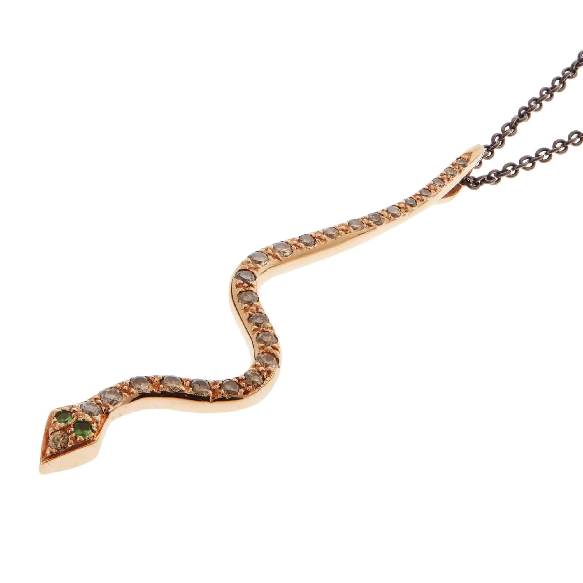 Big Snake Pendant P-CHD-TS