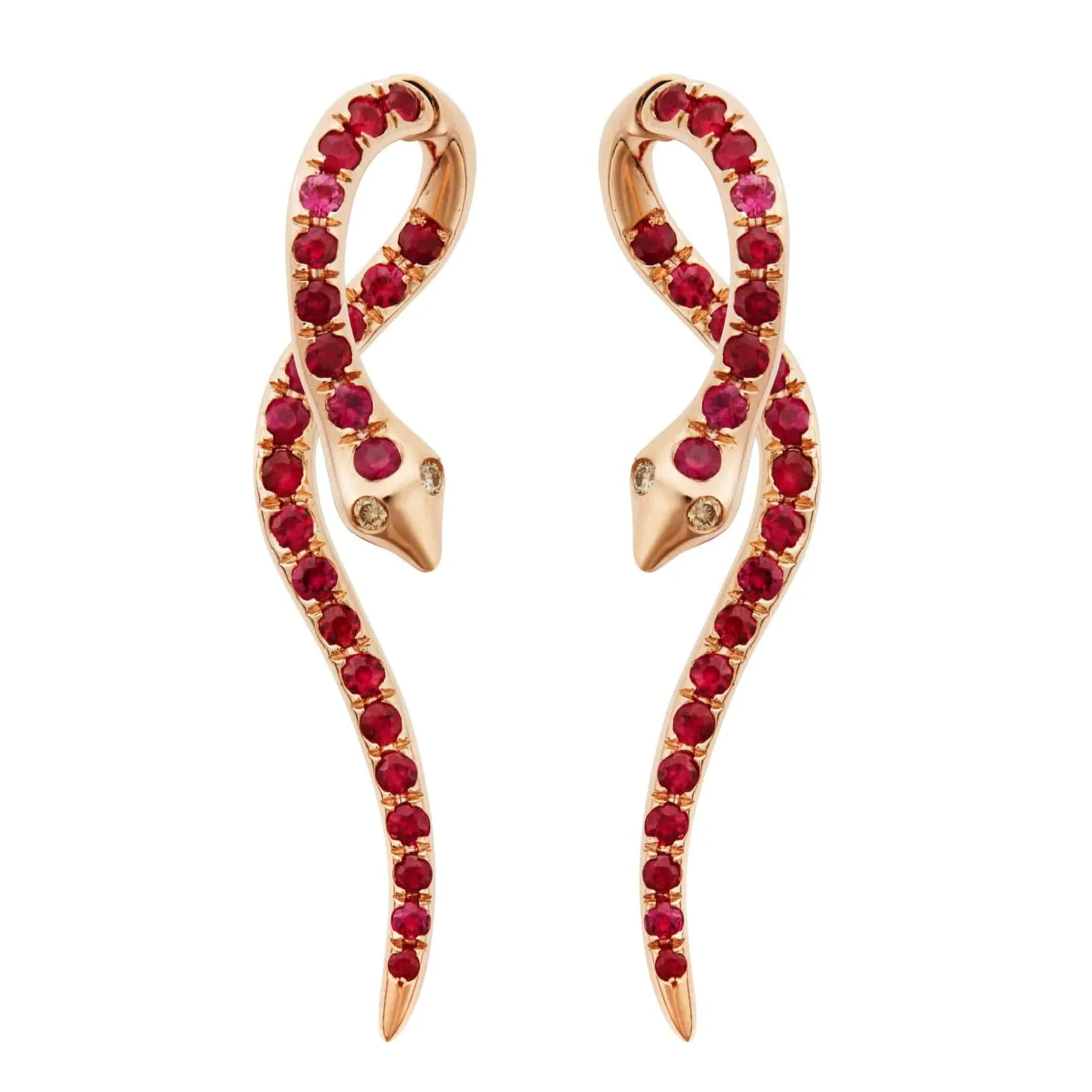 Boa Ruby Earrings