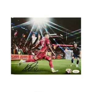 Célio Pompeu St Louis City SC Autographed Kick 8x10 Photo - JSA COA