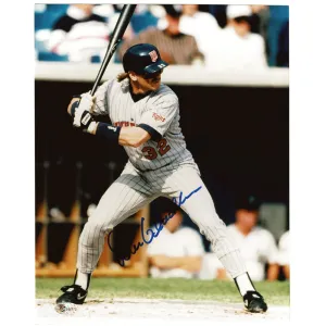 Dan Gladden Autographed Minnesota Twins 8x10 Photo Stance