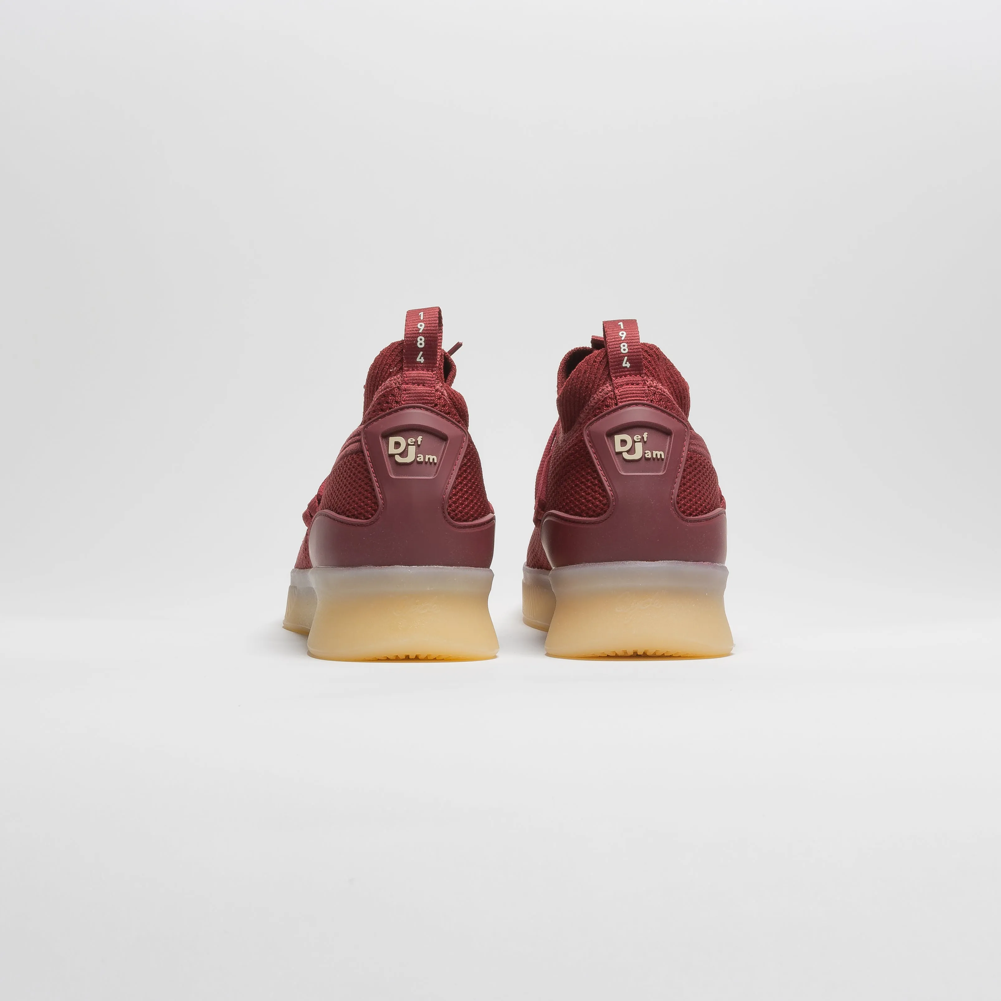 Def Jam X Clyde Court 35Th Anniversary Mens Basketball Shoe - Burgundy/Gum