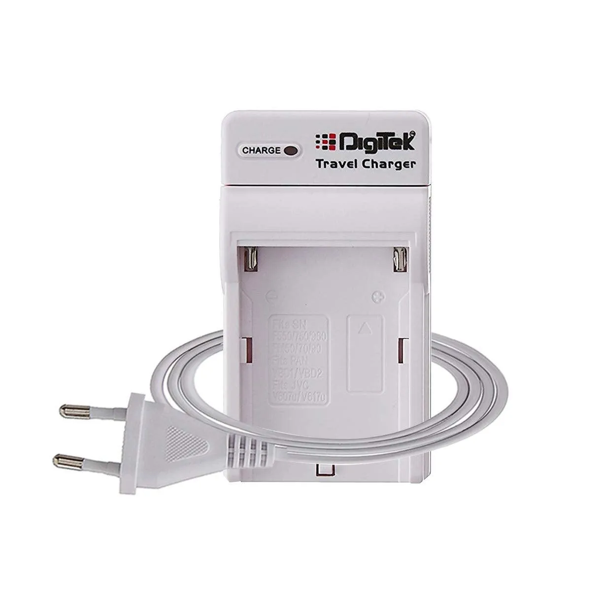 Digitek DU006 Travel Charger for ENEL9 Camera Rechargeable Battery (White) Charger ENEL9DU006