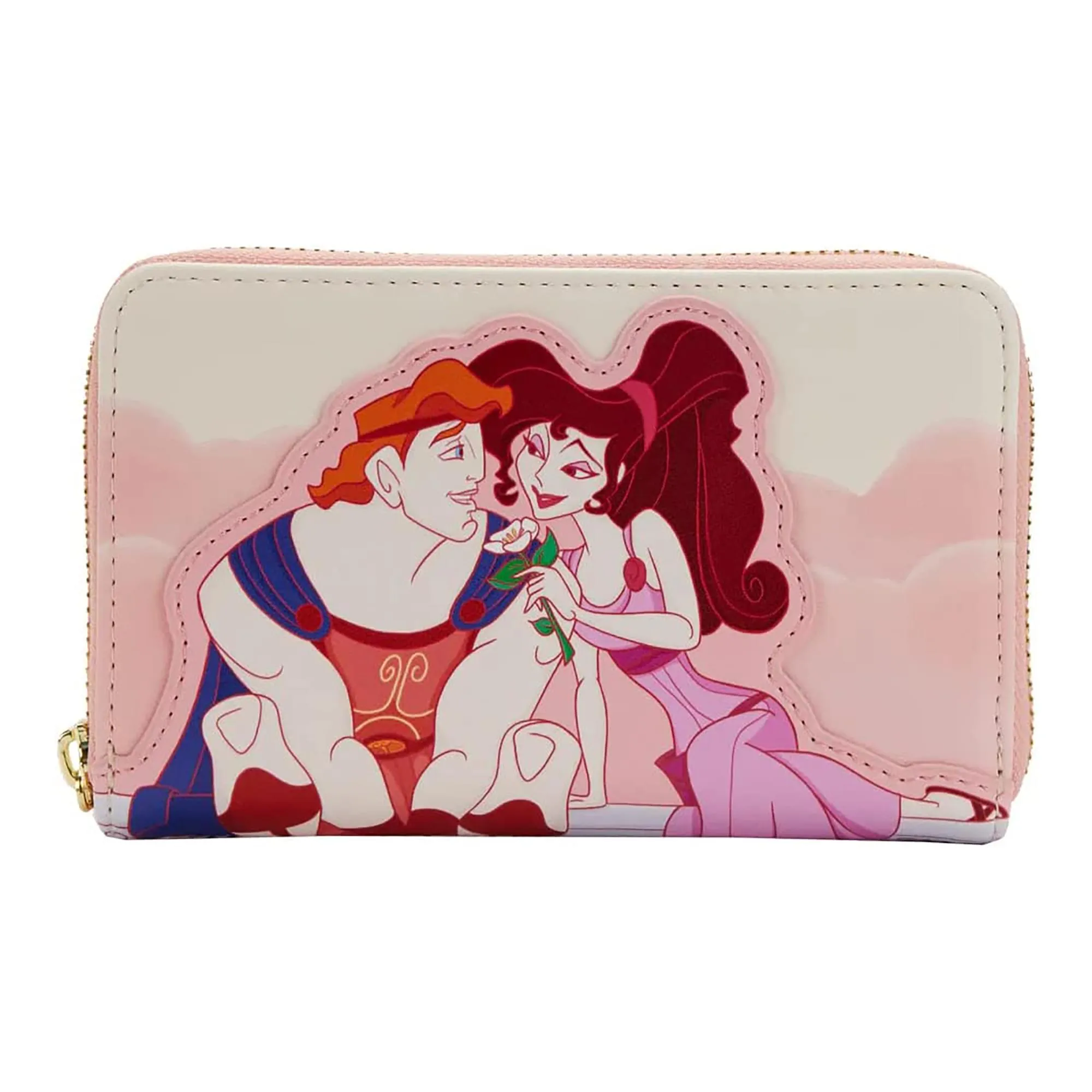 Disney Hercules 25th Anniversary Meg & Herc Zip Around Wallet