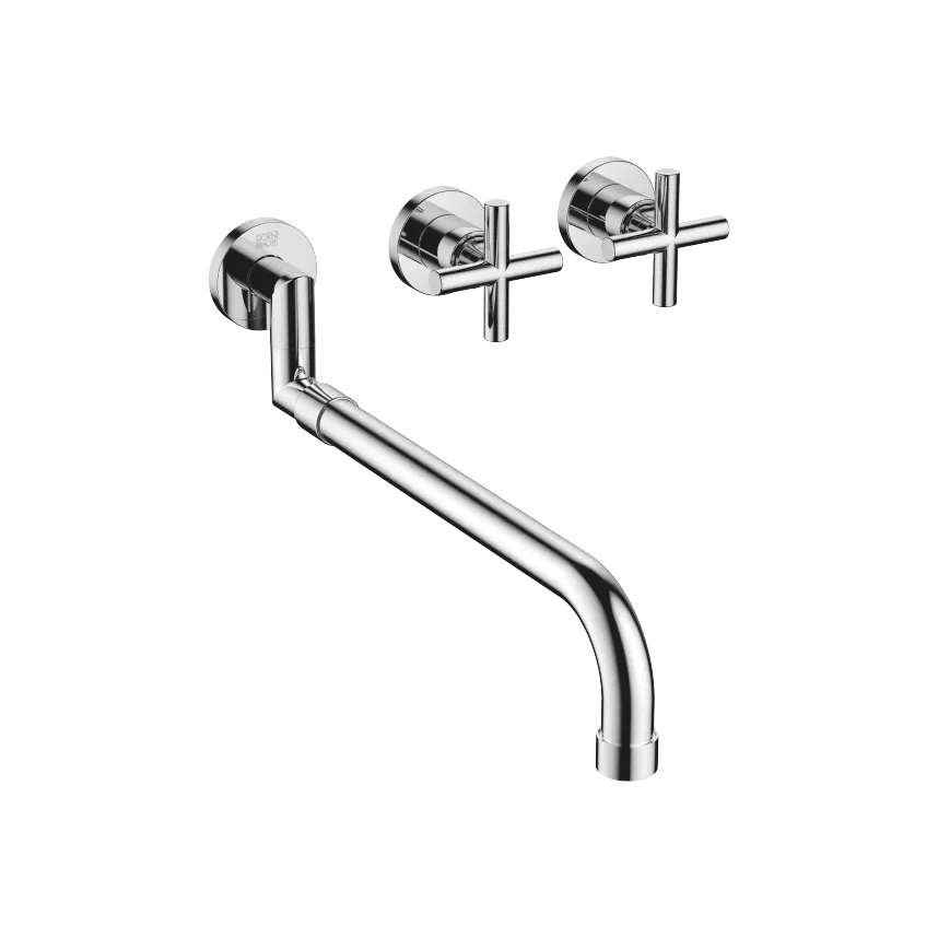 Dornbracht 368198920010 Tara Wall-Mounted Sink Mixer With Extending Spout