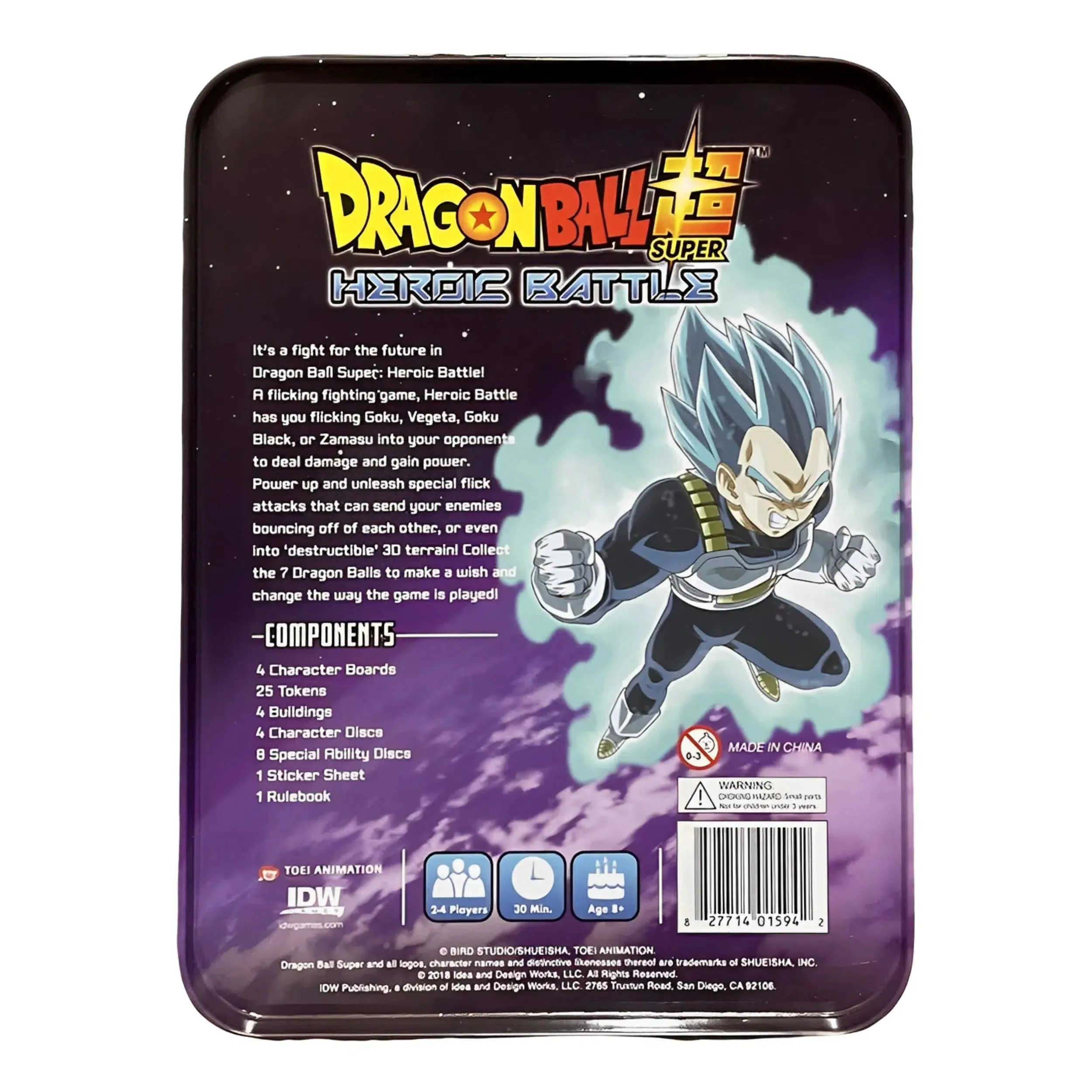 Dragon Ball Super: Heroic Battle - Board Game - IDW Games