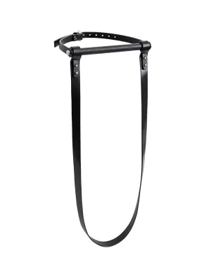 Gag with reins "Signe" Black