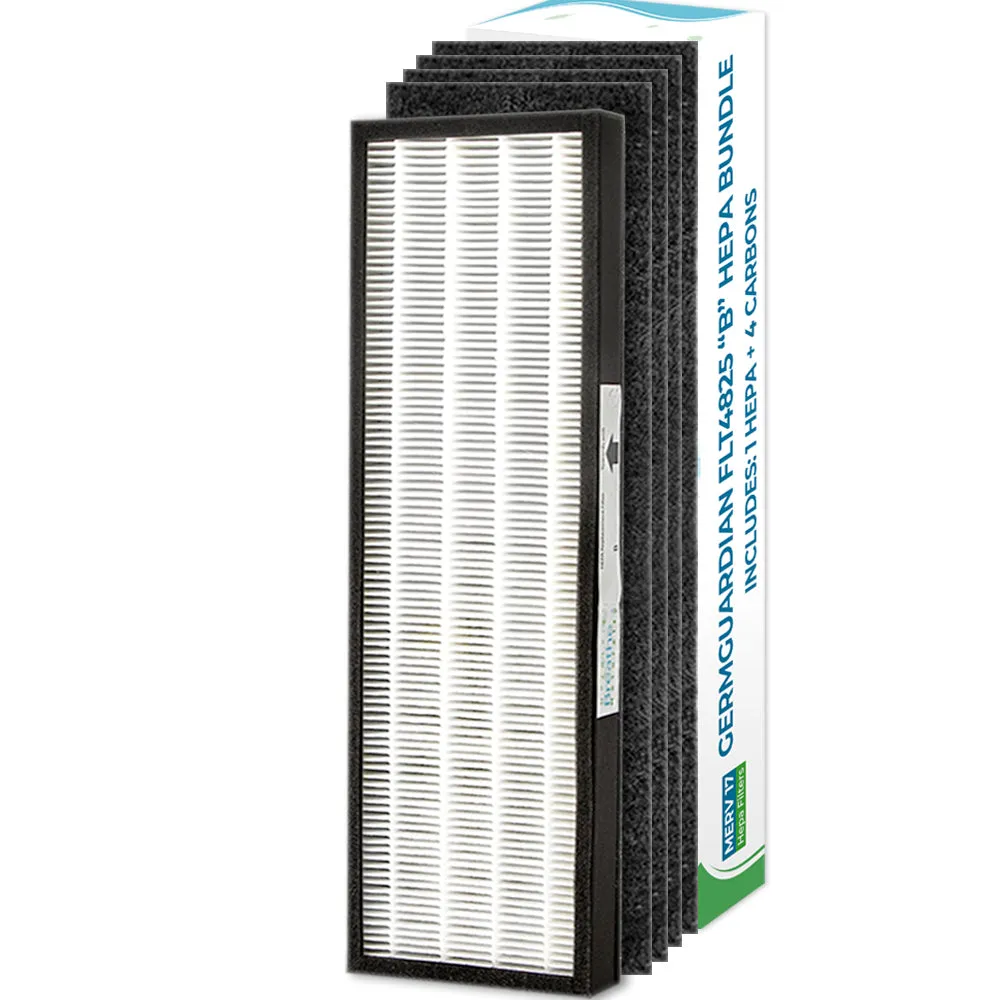 GermGuardian FLT4825 Filter B Replacement HEPA   Carbon Pre-Filter Bundle