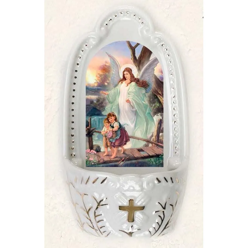 Guardian Angel Holy Water Font