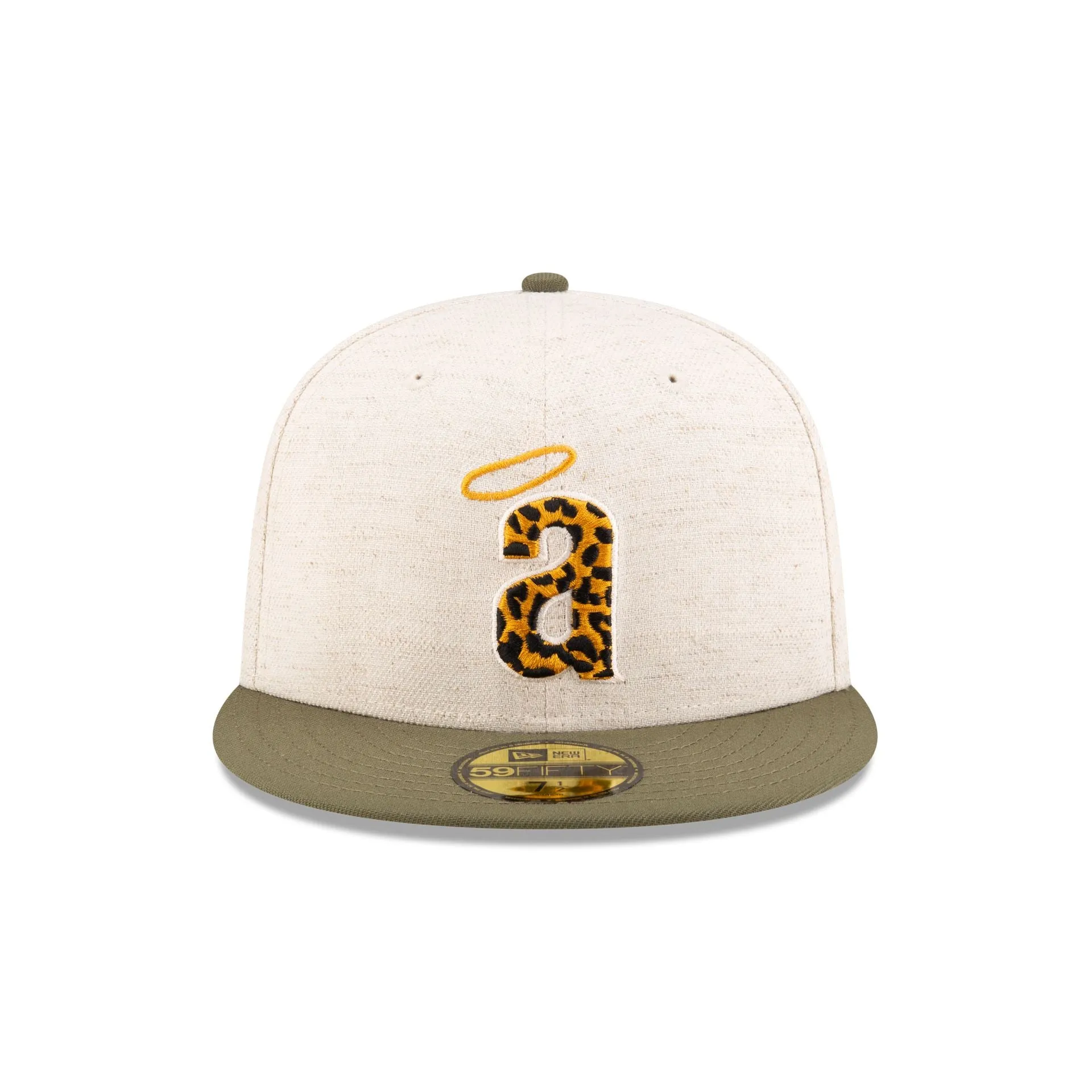 Just Caps Animal Fill California Angels 59FIFTY Fitted Hat