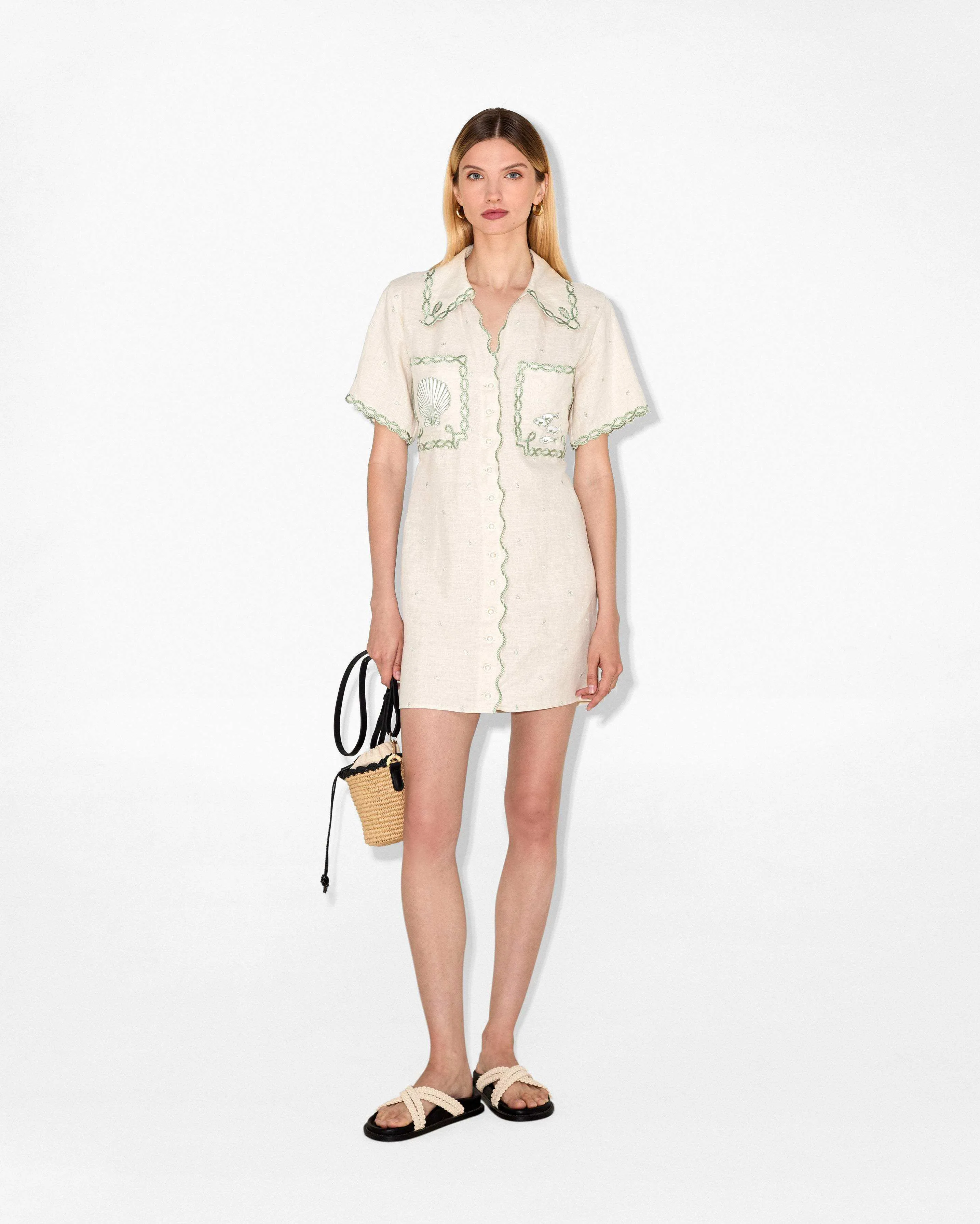 LA MER SHIRT DRESS