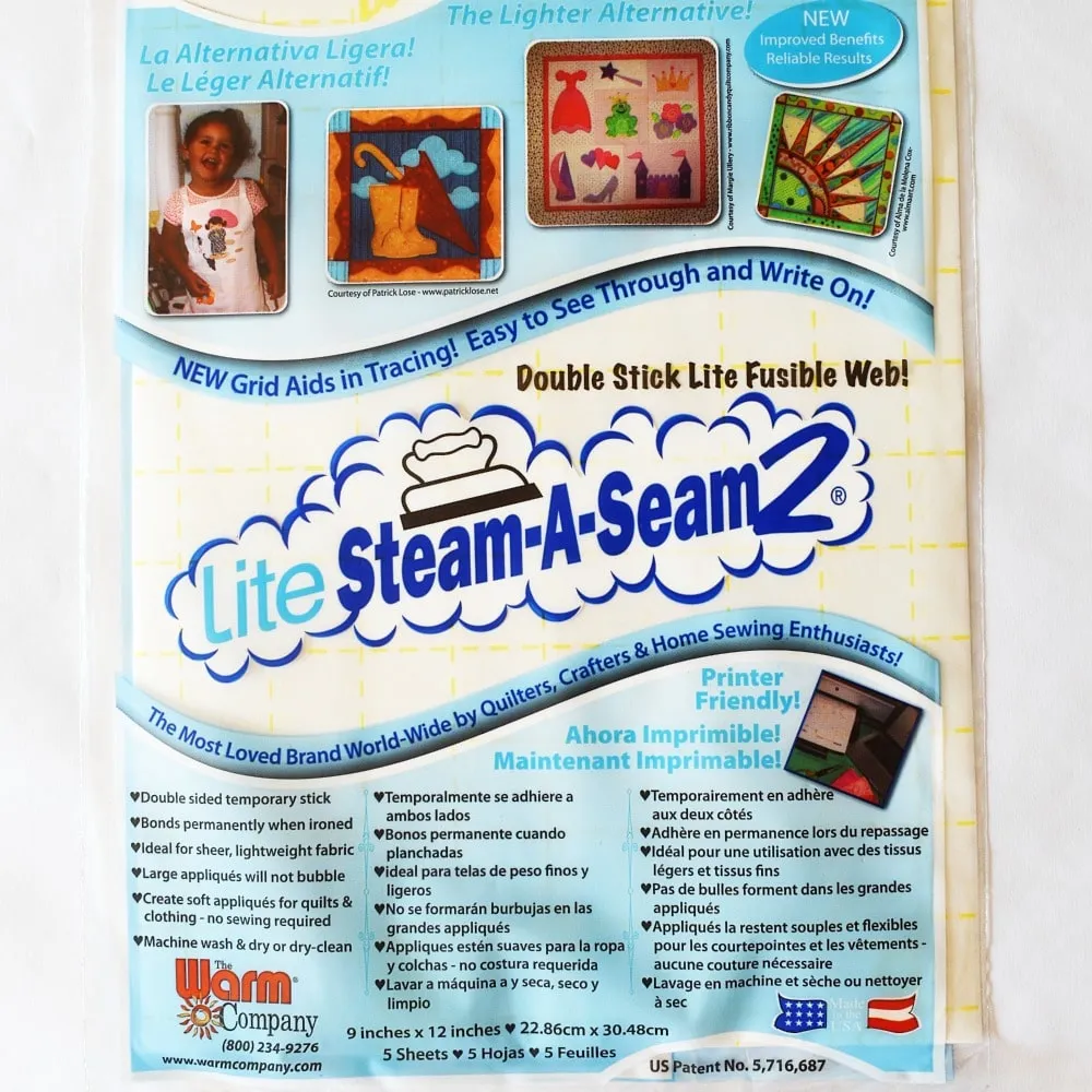 Lite Steam-a-Seam 2 Fusible Web