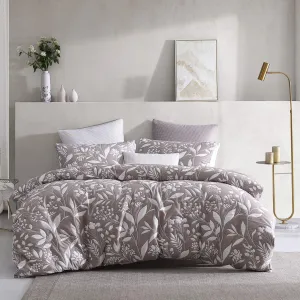 Madison Latte Quilt Cover Set by Logan and Mason Platinum