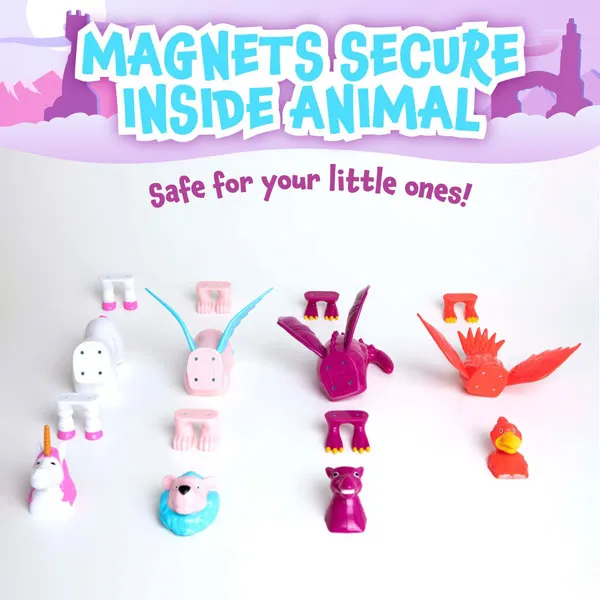 Magnetic Mix or Match Mythical Kingdom (Pink)