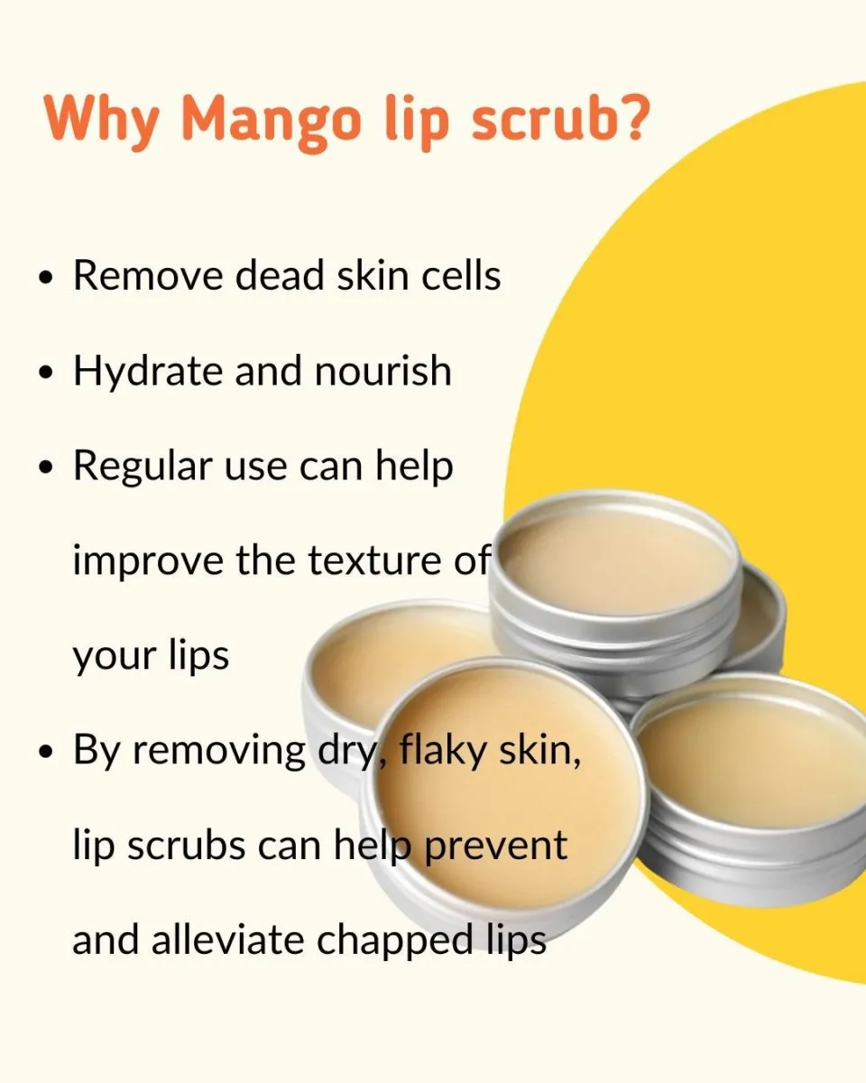 Mango Burst Sugar Lip Scrub 20 g