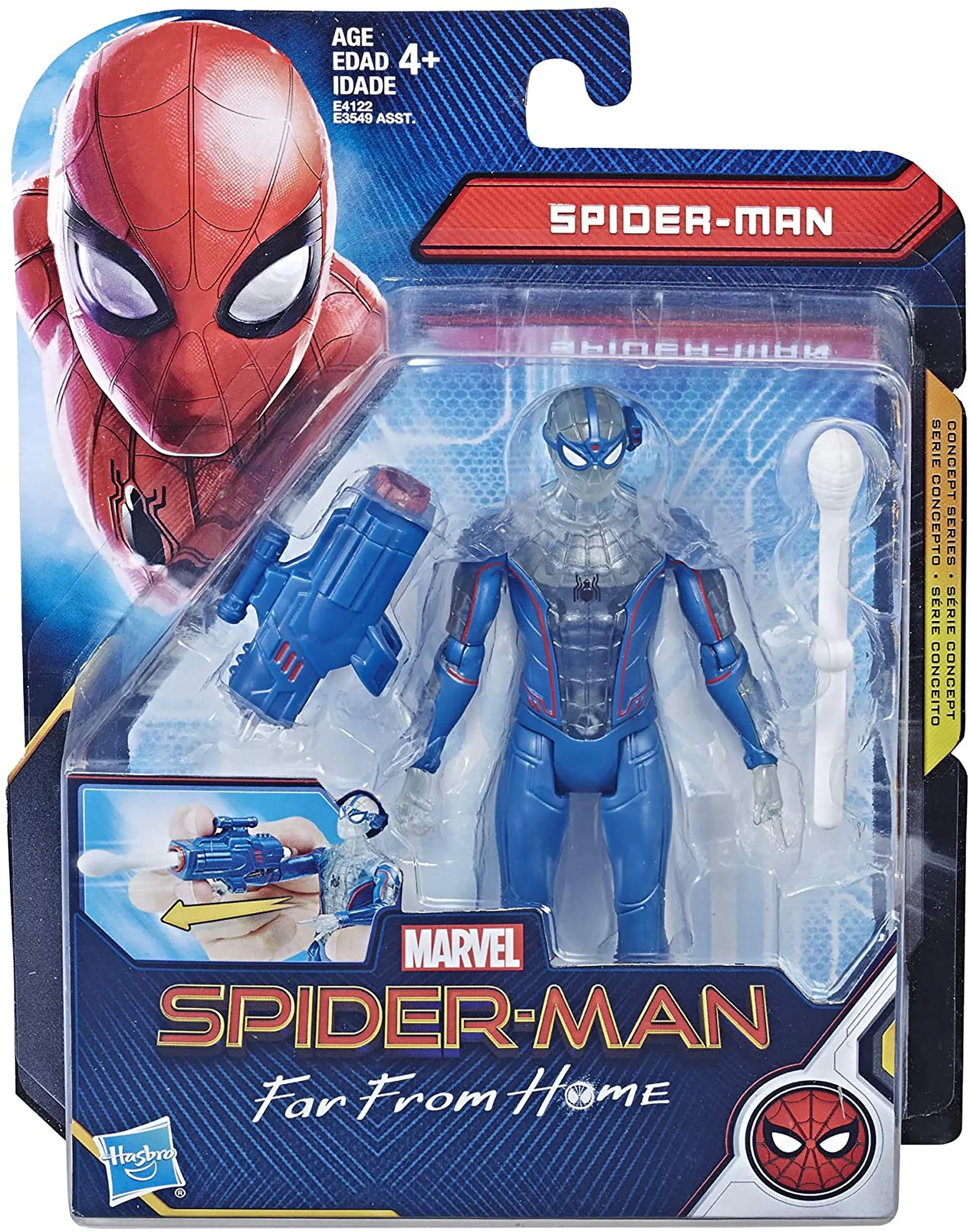 Marvel Spider-Man Far From Home 6 Inch Action Figure | Under Cover Spider-Man