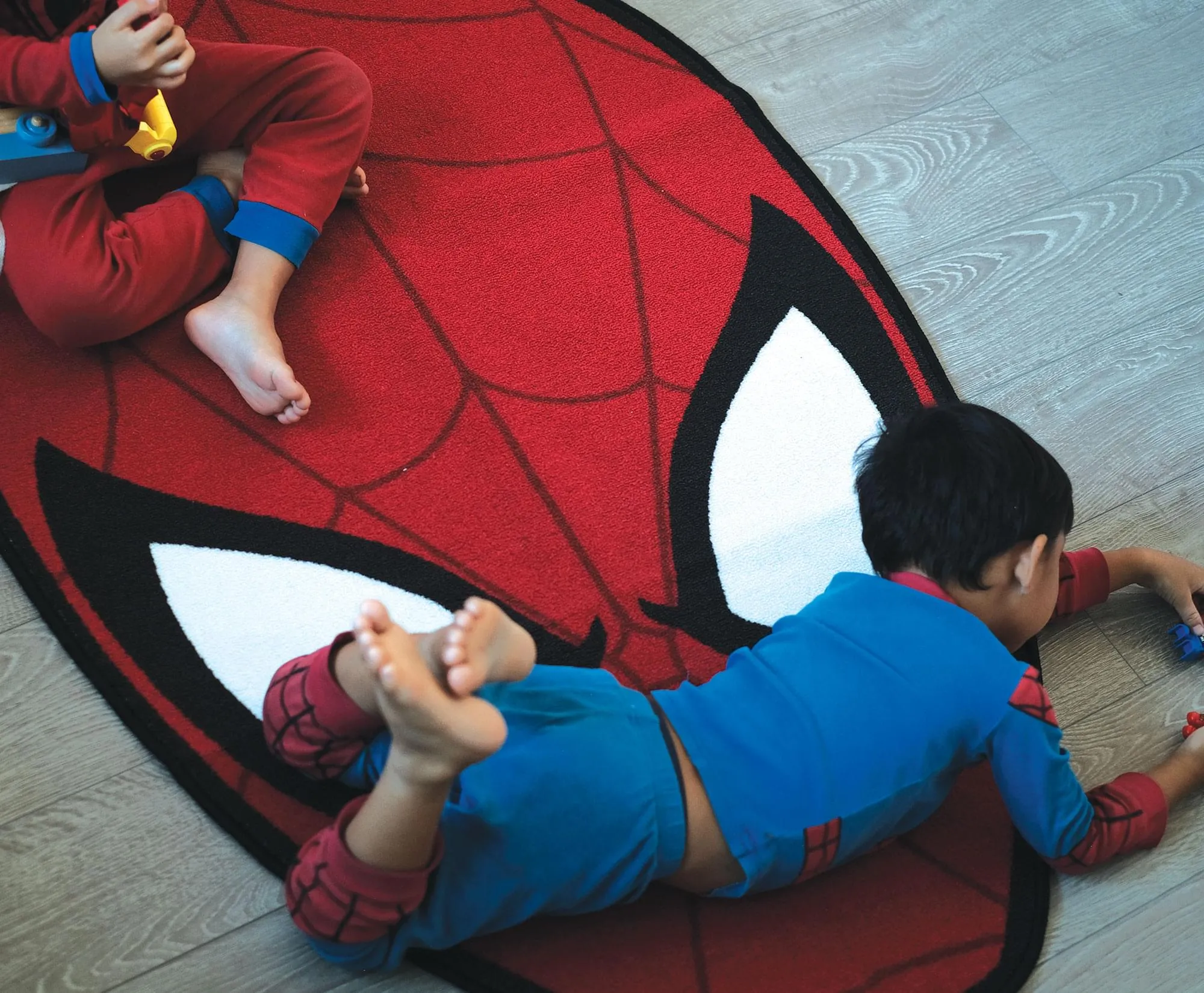 Marvel Spider-Man Mask Printed Area Rug | 52 x 35 Inches