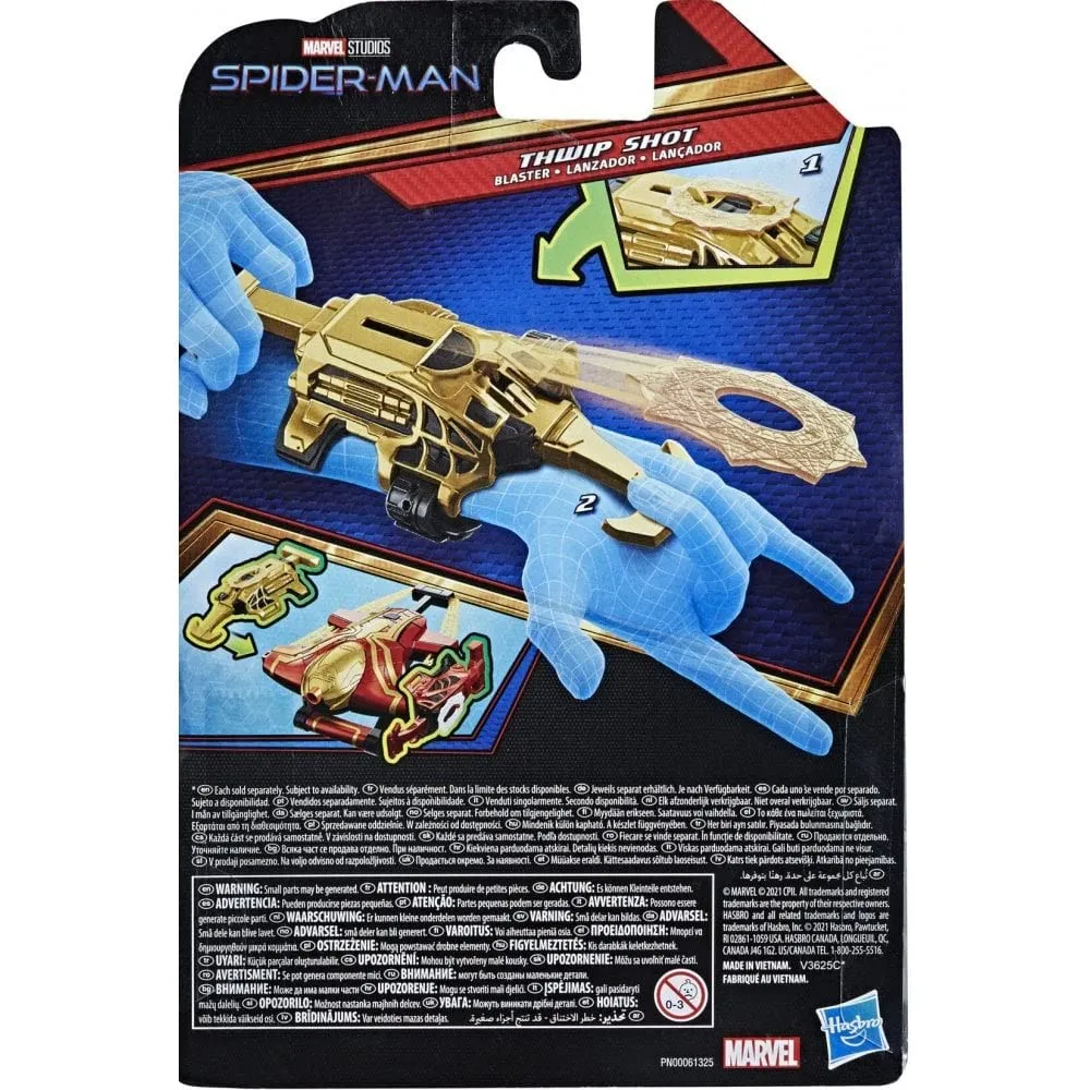 Marvel Spider-Man Thwip Shot Blaster Role Play Toy for Kids Ages 5 and Up