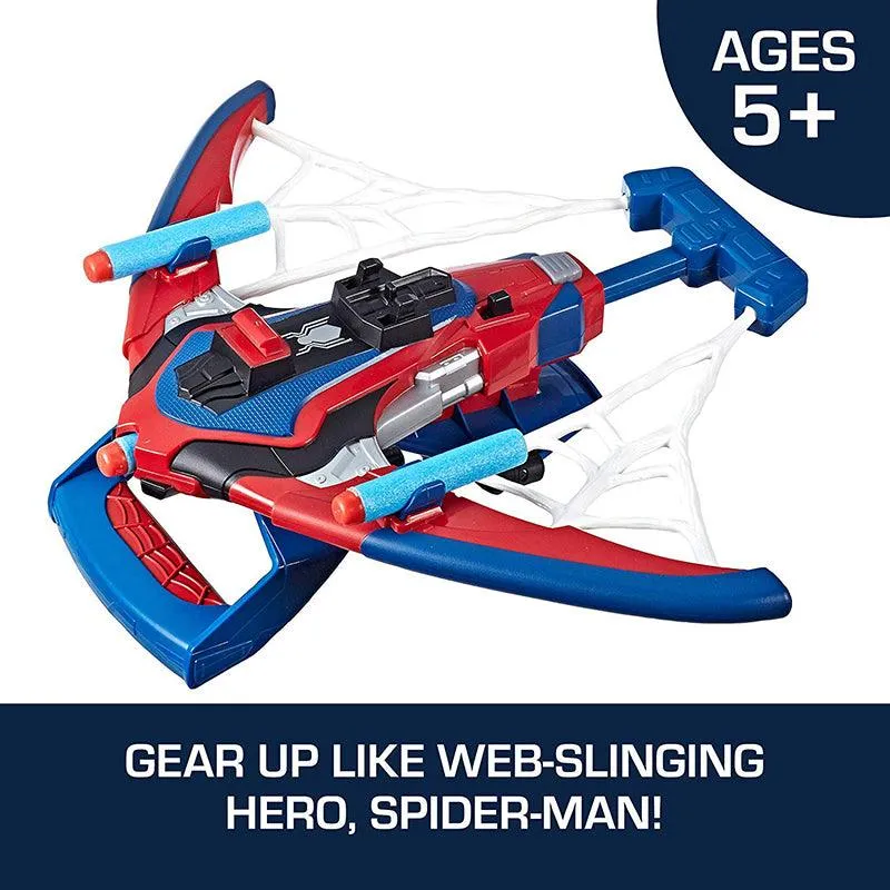 Marvel Spider-Man Web Shots Spiderbolt Nerf Powered Blaster Toy