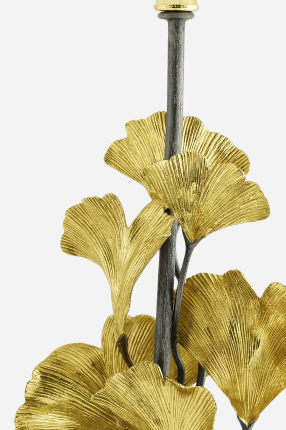 Michael Aram Golden Ginkgo Table Lamp