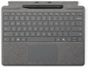 Microsoft Surface Pro Keyboard with Slim Pen - Platinum, Compatible with Surface Pro 11th Gen/9/8