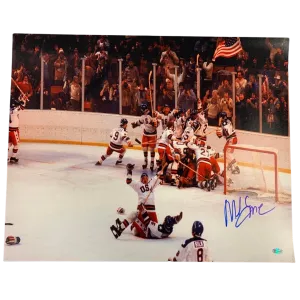 Mike Eruzione Autographed Miracle On Ice 16x20 Photo