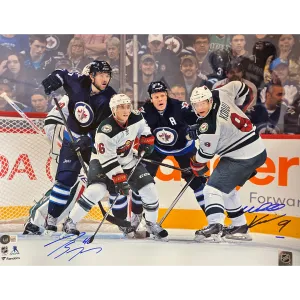 Mikko Koivu and Jared Spurgeon Autographed Minnesota Wild 16x20 Photo