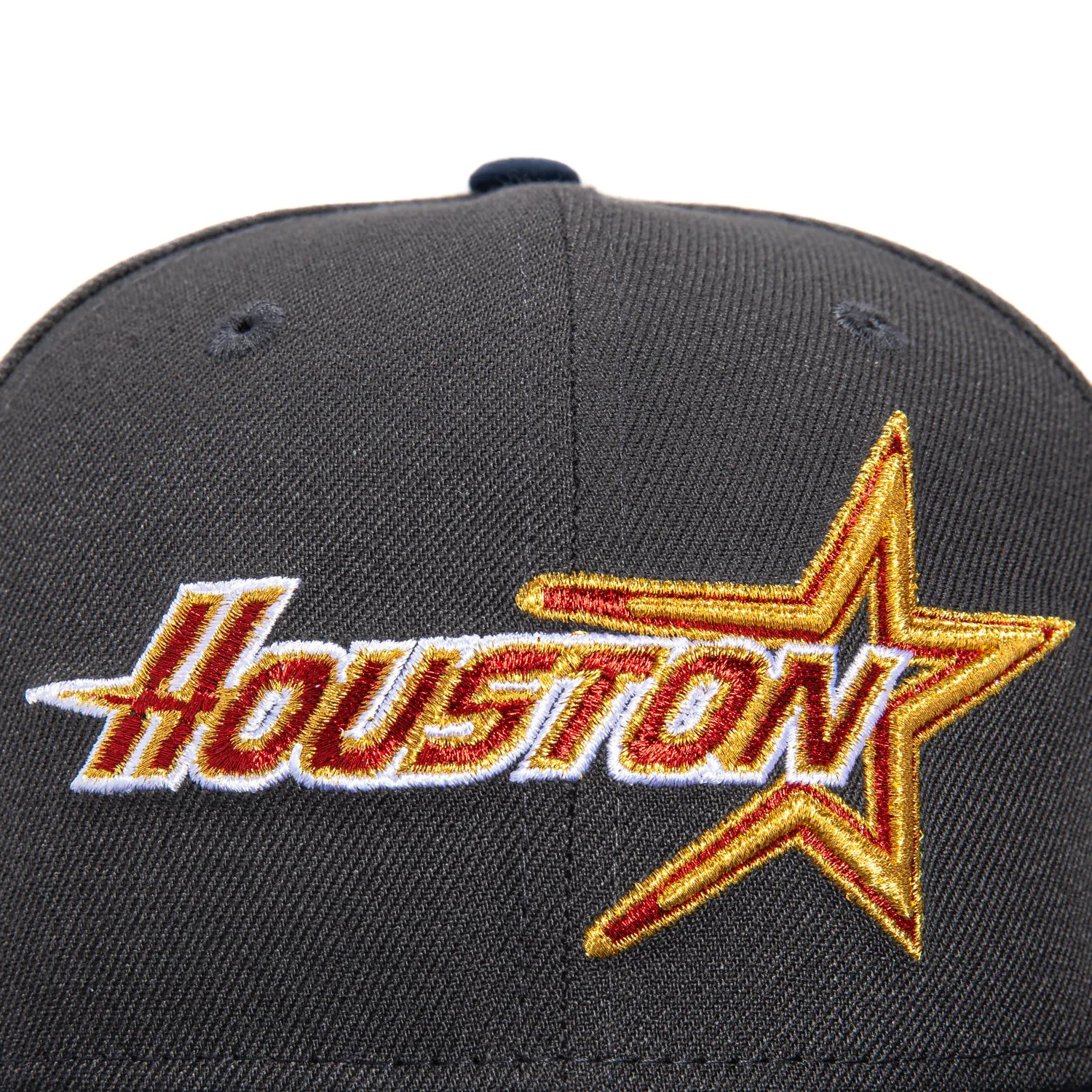 New Era 59Fifty Houston Astros 35th Anniversary Stadium Patch Hat - Graphite, Navy