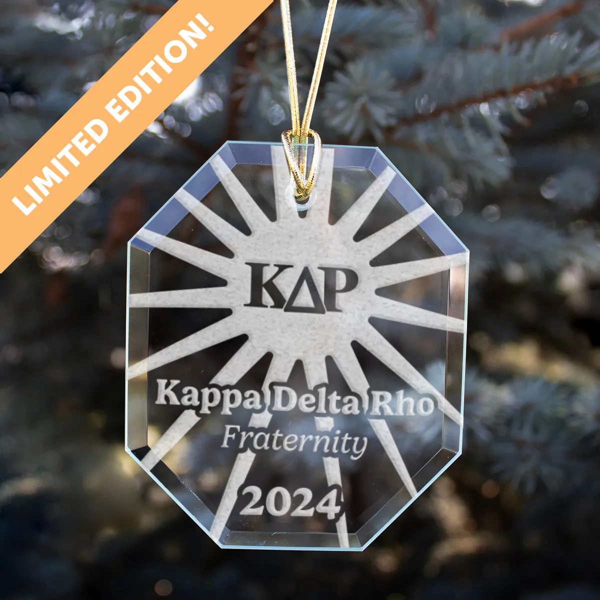 New! KDR 2024 Limited Edition Retro Holiday Ornament