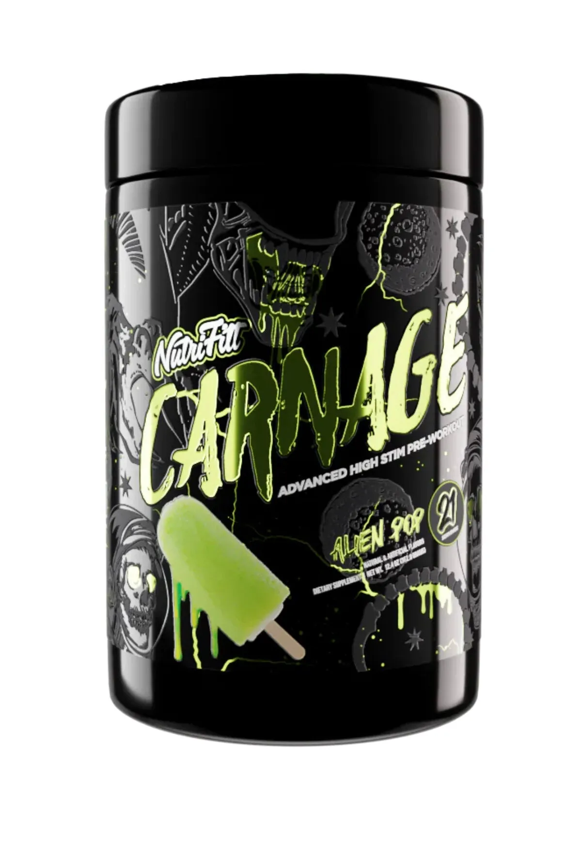 NutriFitt- Carnage- High Stim PreWorkout