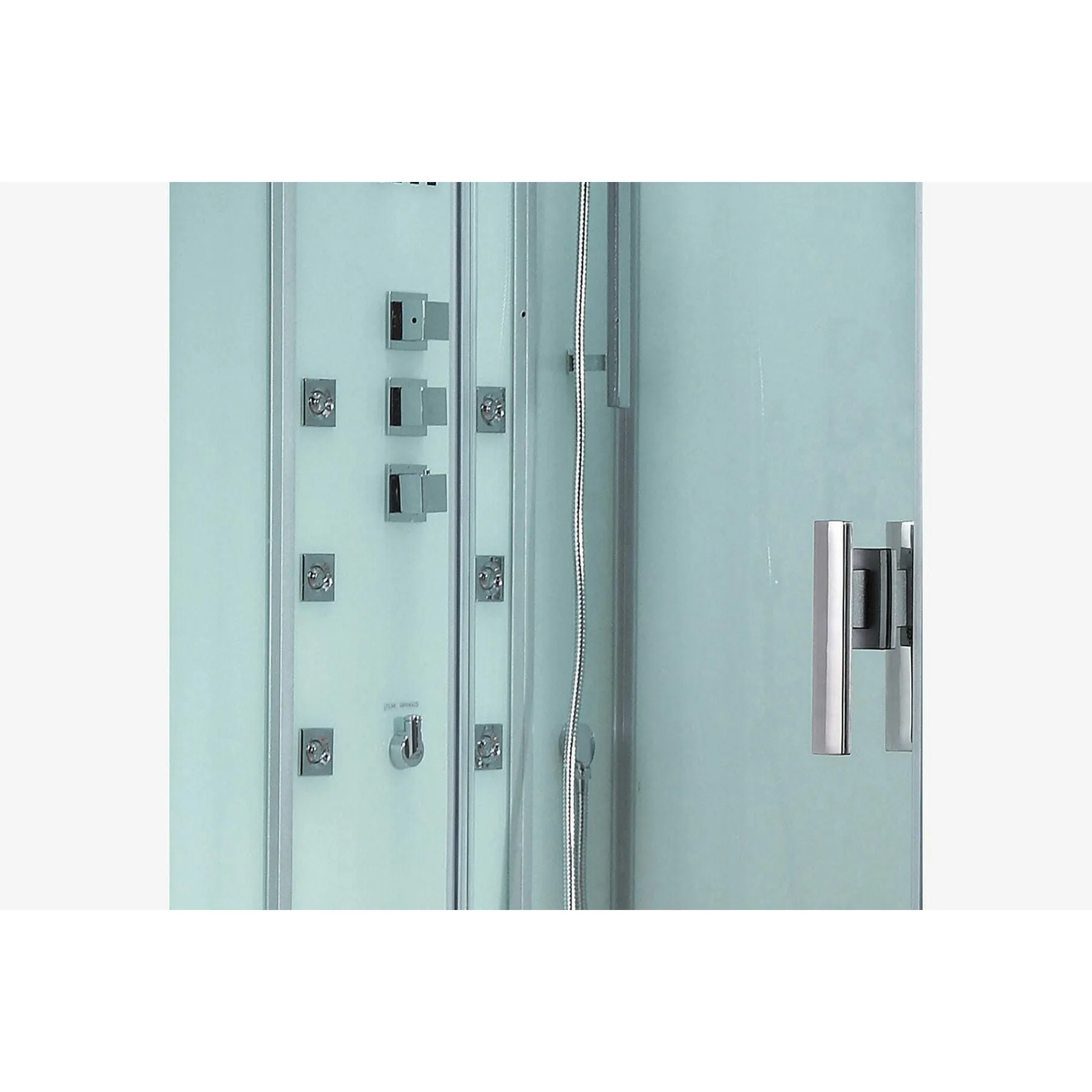 Platinum DZ960F8 1 Person Walk-In Steam Shower