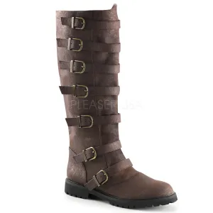 Post Apocalyptic Boots Brown