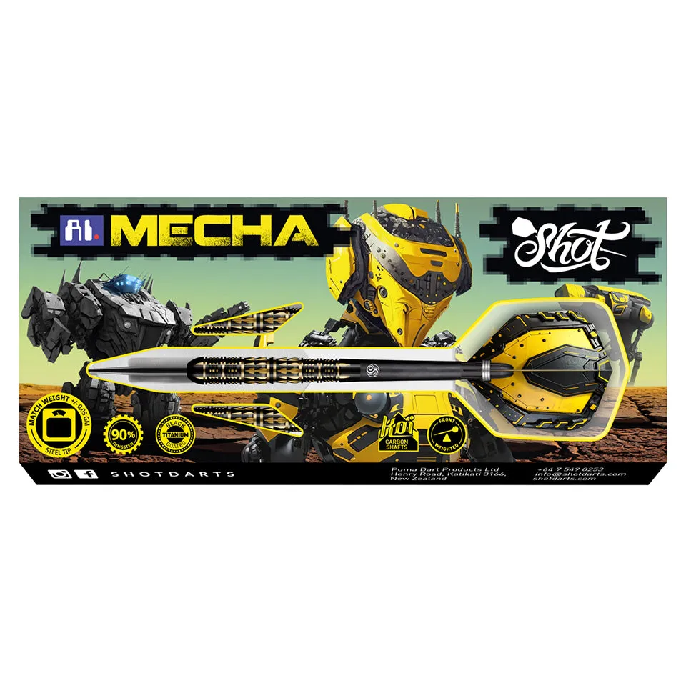 Shot AI Mecha Steel Tip Darts - 25gm