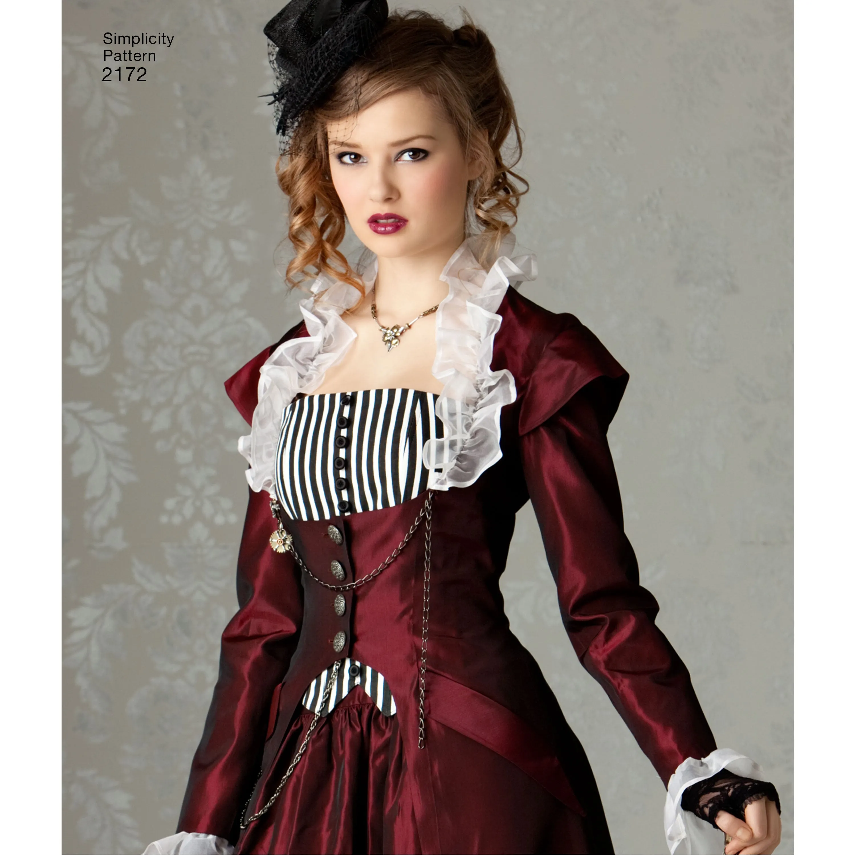 Simplicity Pattern S2172 Misses' Steampunk Costume