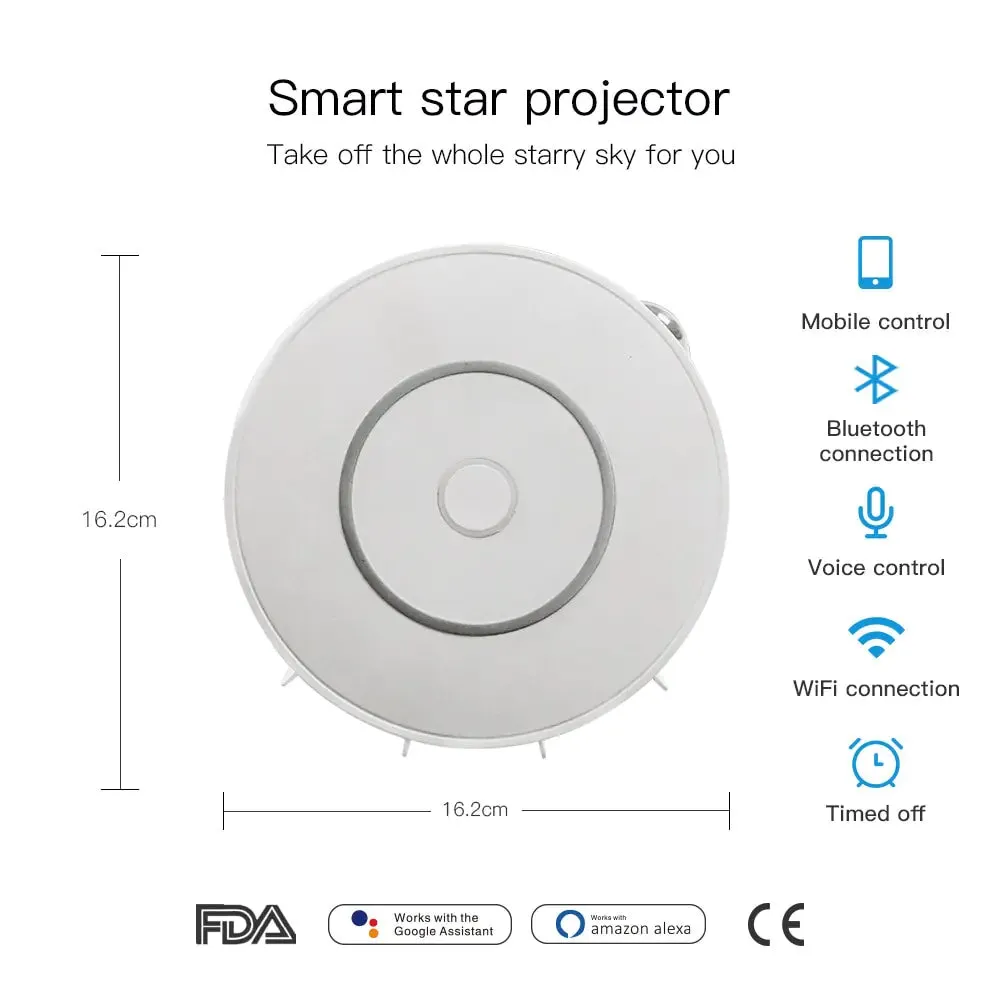 Smart Galaxy Projector: Colorful Starry Sky