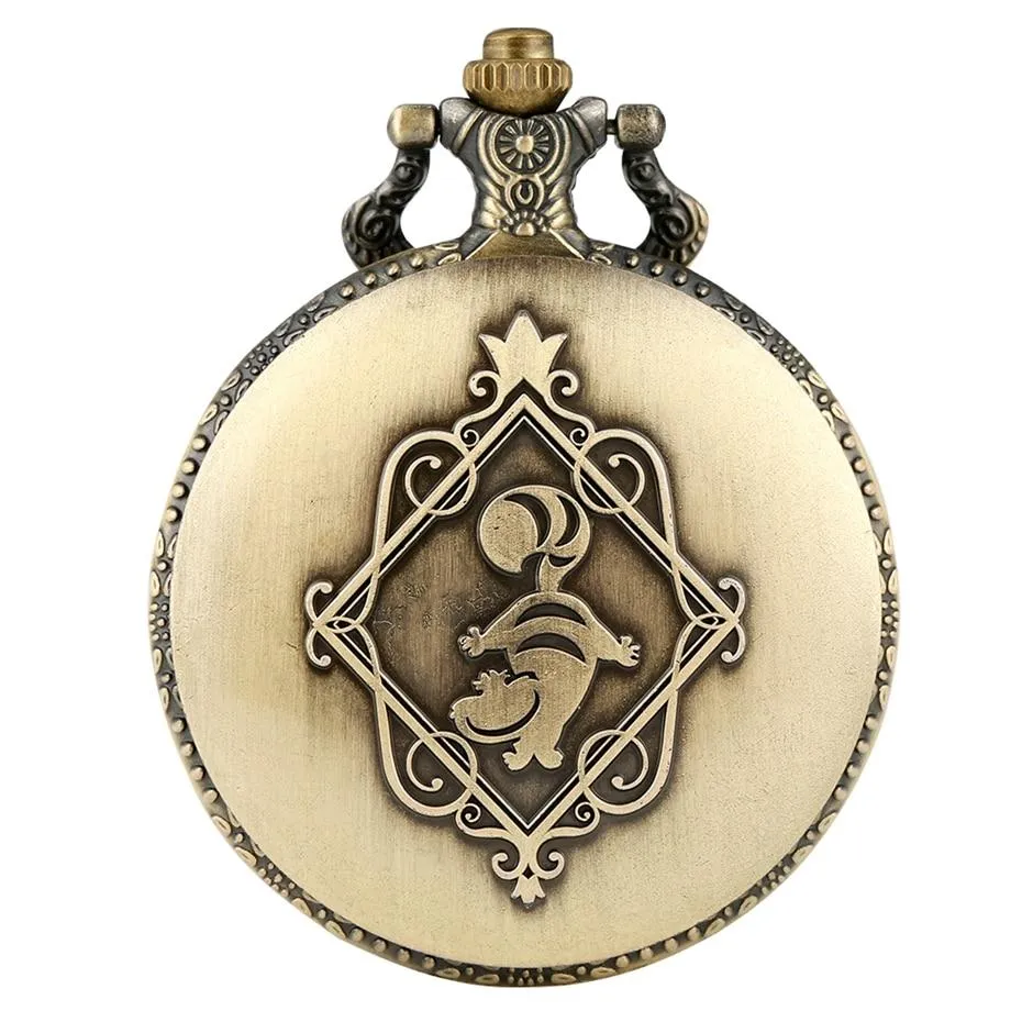 Steampunk Alice in Wonderland Pocket Watch