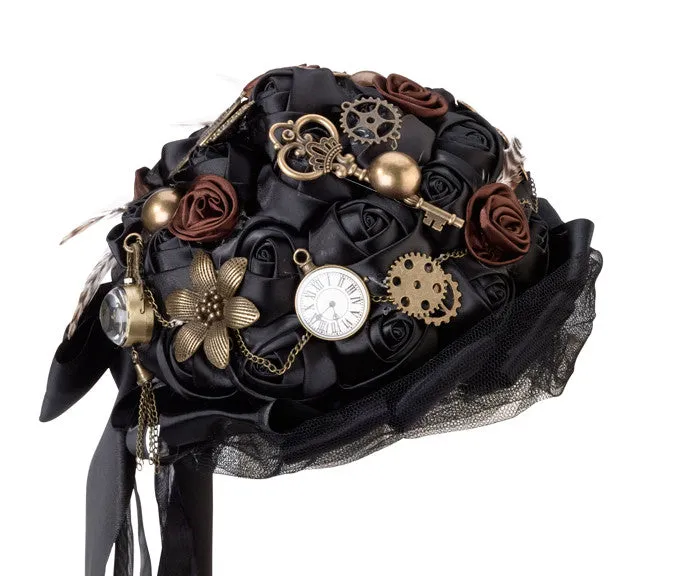 Steampunk Bridal Wedding Bouquet